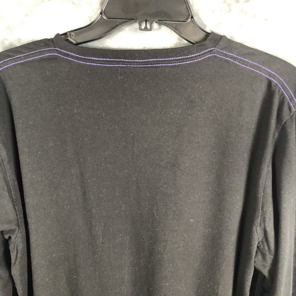 LUXE-T Luxury Sport Men's Pullover Shirt Black T-Shirt Extra Large - Picture 11 of 15
